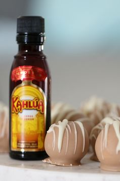 Kahlua Cheesecake Balls - Conventional Method