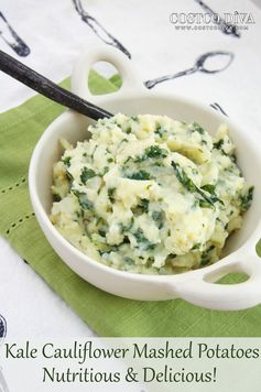 Kale Cauliflower Mashed Potatoes