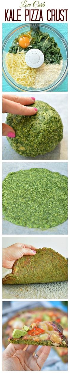 Kale Pizza Crust