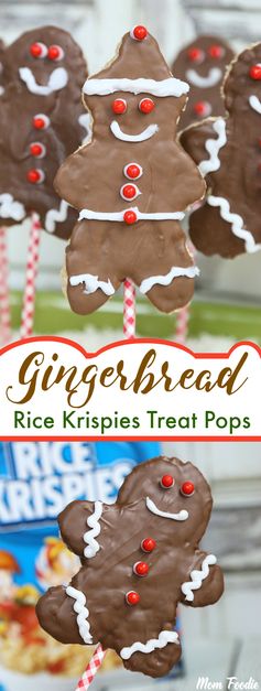 Kellogg’s® Rice Krispies® Gingerbread Christmas Treats