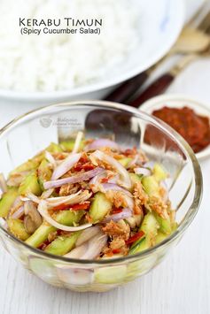 Kerabu Timun (Spicy Cucumber Salad