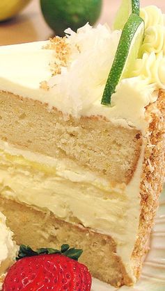 Key Lime Margarita Cheesecake Cake