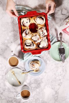 King Arthur Flour's Cream Cheese Cinnamon Rolls