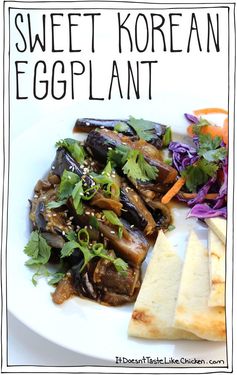 Korean BBQ Eggplant Tacos