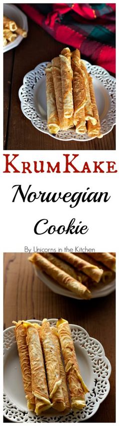 Krumkake - Norwegian Holiday Cookies