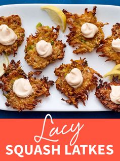 Lacy Squash Latkes