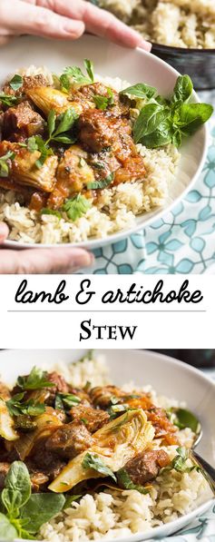 Lamb and Artichoke Stew