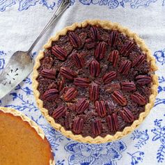 Last-Minute Chocolate Pecan Pie