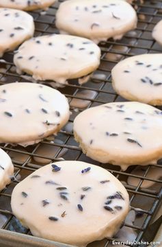 Lavender and Lemon Tea Cookies