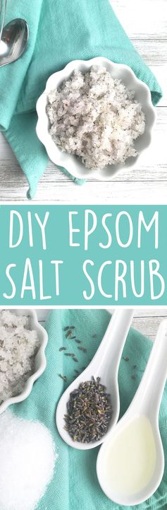 Lavender Epsom Salt Scrub