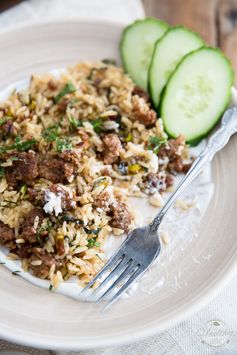 Lebanese Lamb Rice