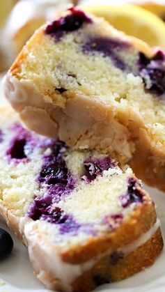 Lemon Blueberry Pound Cake