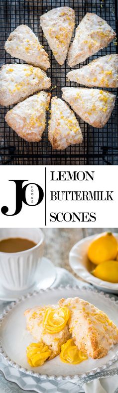 Lemon Buttermilk Scones