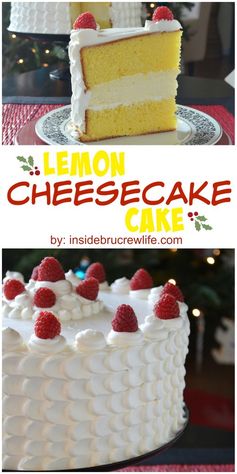 Lemon Cheesecake Cake