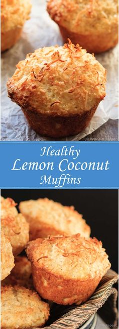 Lemon Coconut Muffins