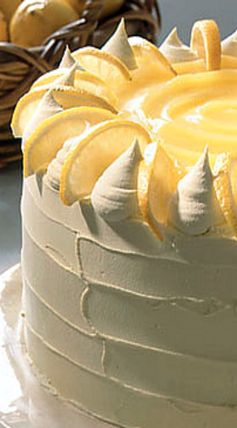 Lemon Curd Layer Cake