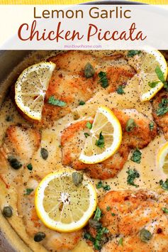 Lemon Garlic Chicken Piccata