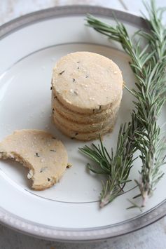 Lemon-Herb Shortbread (AIP, Paleo