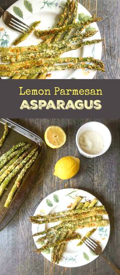 Lemon Parmesan Asparagus