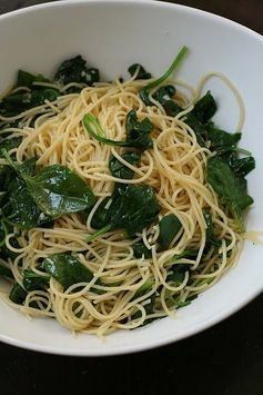 Lemon Pasta with Spinach