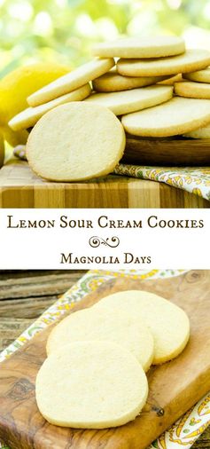 Lemon Sour Cream Cookies