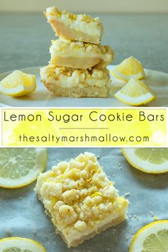 Lemon Sugar Cookie Bars