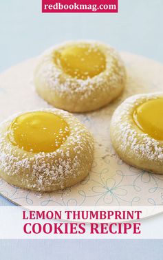 Lemon Thumbprint Cookies