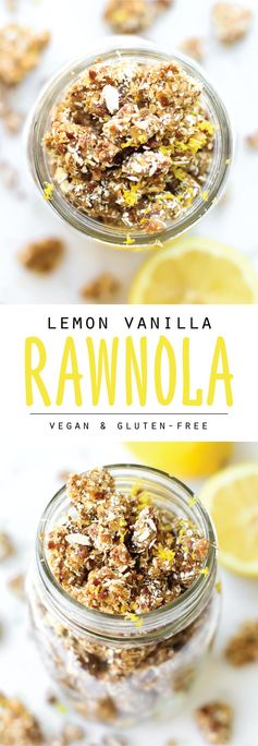 Lemon Vanilla Bean Rawnola