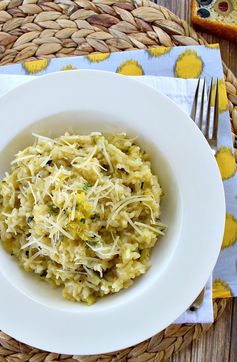 Lemon Zucchini Risotto