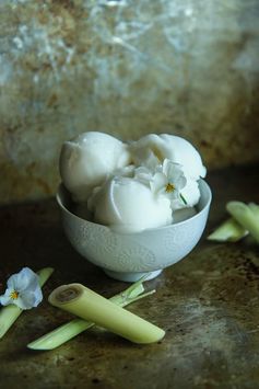 Lemongrass Coconut Sorbet