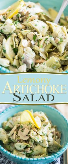 Lemony Artichoke Salad