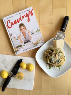 Lemony Arugula Spaghetti Cacio e Pepe