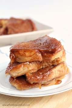 (Light Overnight Caramel French Toast