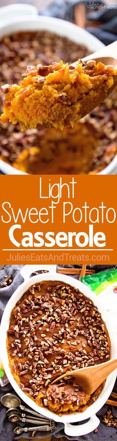 Light Sweet Potato Casserole