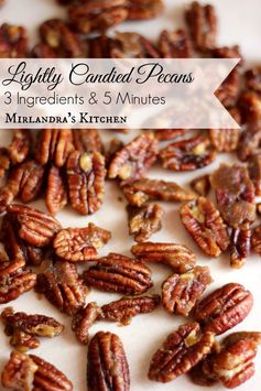 Lightly Candied Pecans