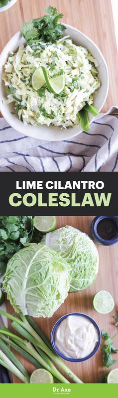 Lime Cilantro Coleslaw