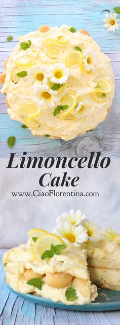 Limoncello Cake Recipe or Lemon Tiramisu