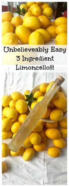 Liquid Sunshine! Homemade Limoncello