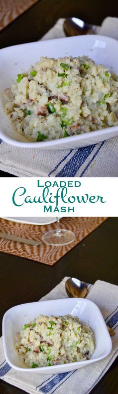 Loaded Cauliflower Mash