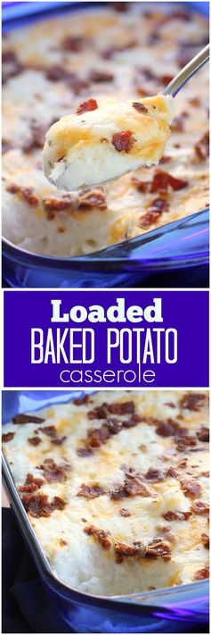 Loaded Mashed Potato Casserole and other Easter Ideas