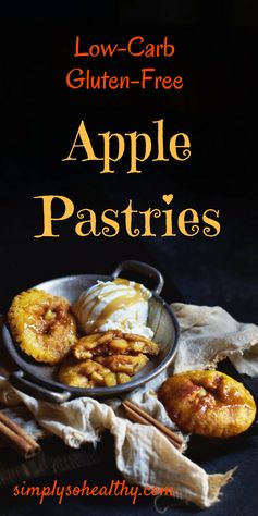 Low-Carb Apple Pastries