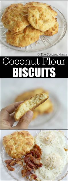 Low Carb Coconut Flour Biscuits