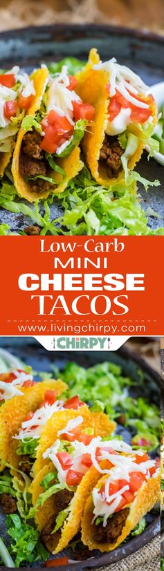 Low-Carb Mini Cheese Tacos