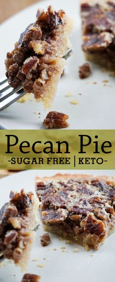 Low Carb Pecan Pie