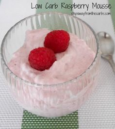 Low Carb Raspberry Mousse