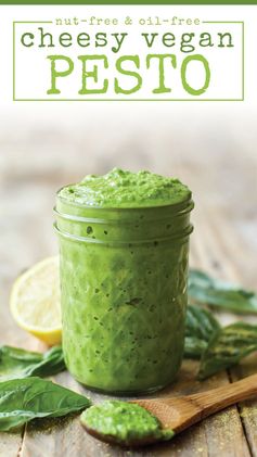 Low Fat Cheesy Vegan Pesto