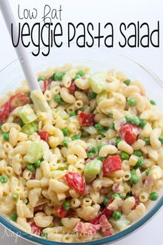 Low Fat Pasta Salad with Vegetables