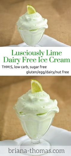 Lusciously Lime Dairy Free Ice Cream