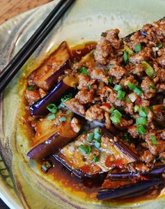 Ma Po Eggplant in Garlic Sauce