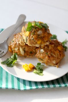 Mango-jalepeño chicken meatballs